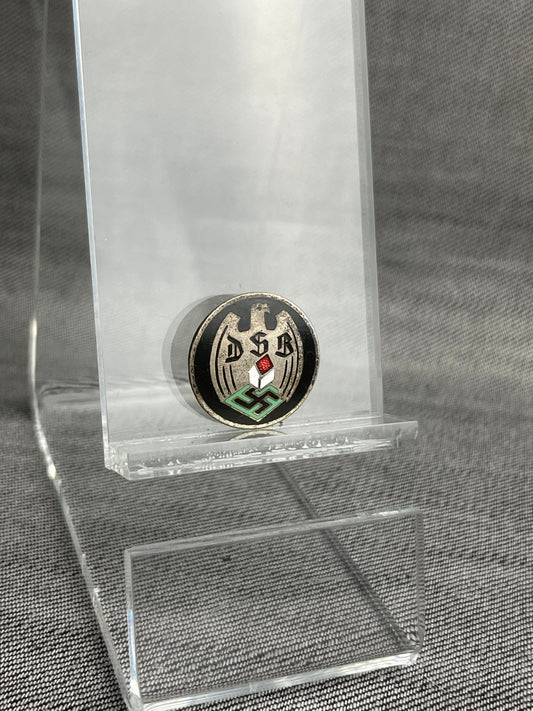 GERMAN WW2 DSB "DEUTSCHER SIEDLERBUND” HOME OWNERS ASSOCIATION MEMBERSHIP BADGE