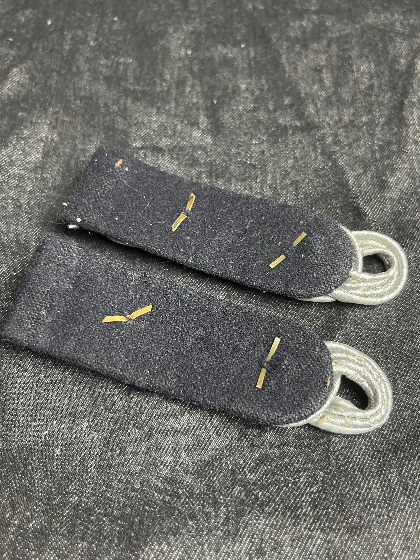GERMAN WW2 HEER OBERSTLEUTNANT PIONEER MATCHING SET OF SHOULDER BOARDS