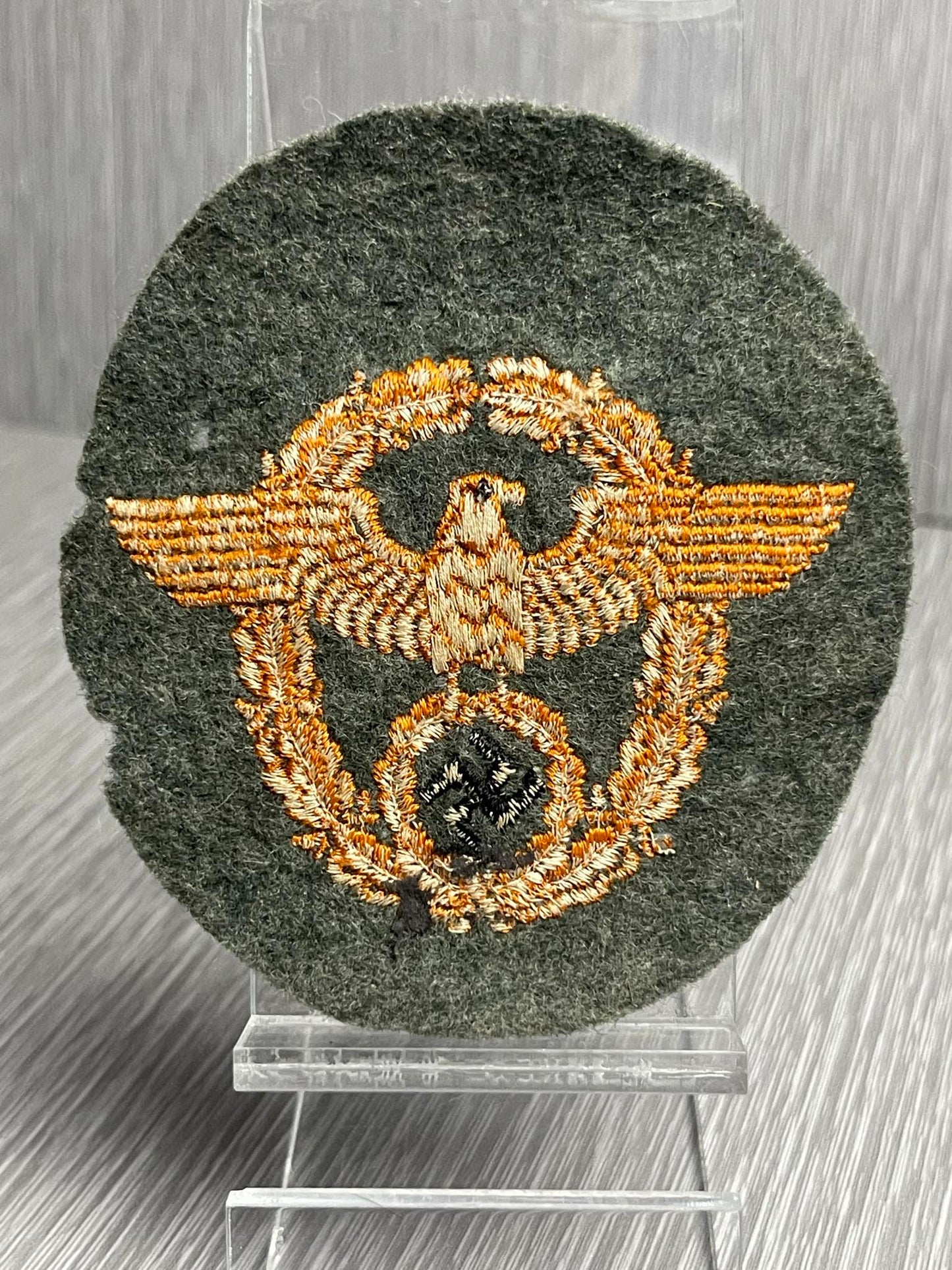 GERMAN WW2 EM/NCO FELDGENDARMERIE SLEEVE EAGLE
