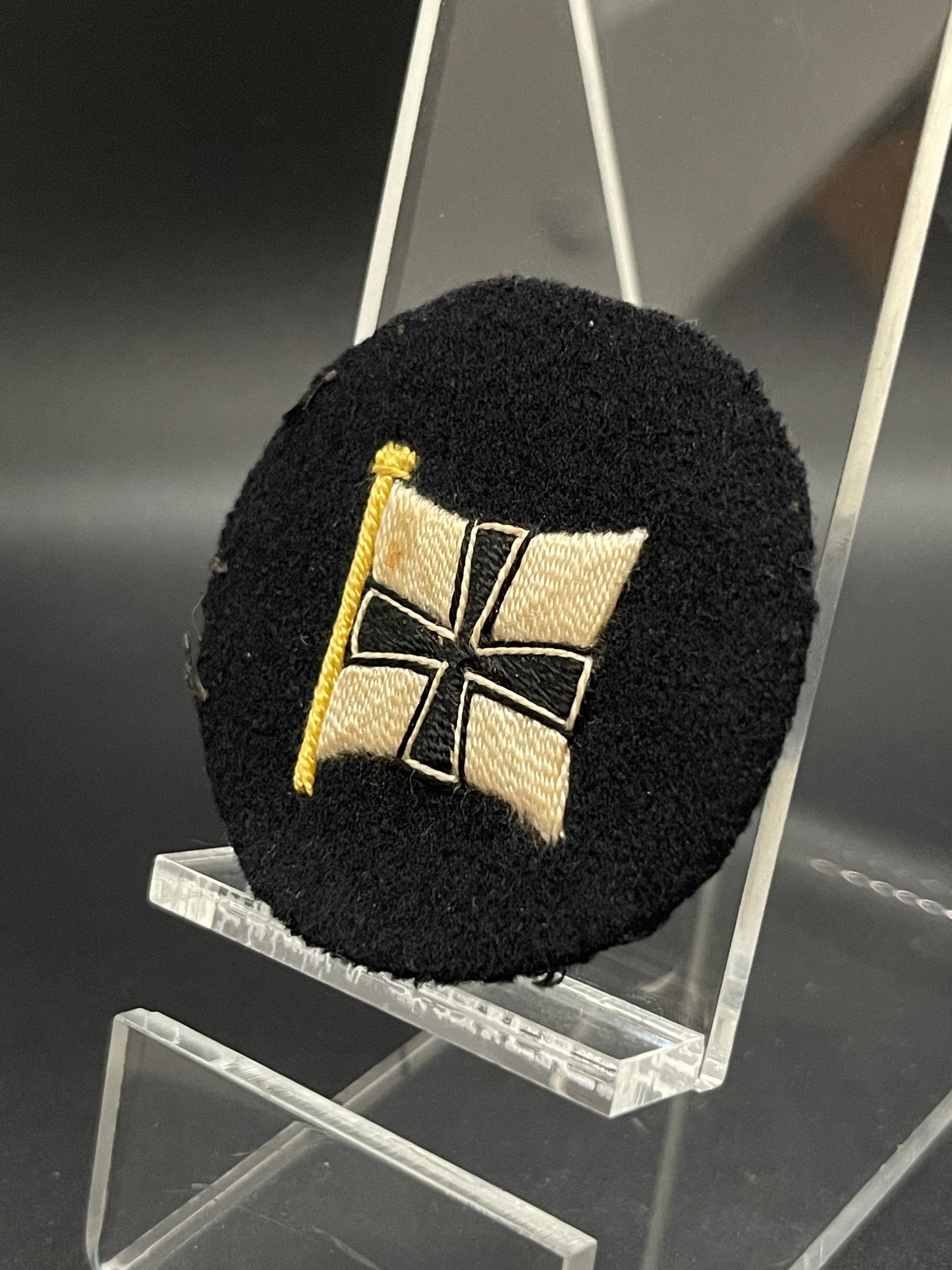 GERMAN WW2 KRIEGSMARINE COMMANDER-IN-CHIEF STAFF SLEEVE BADGE