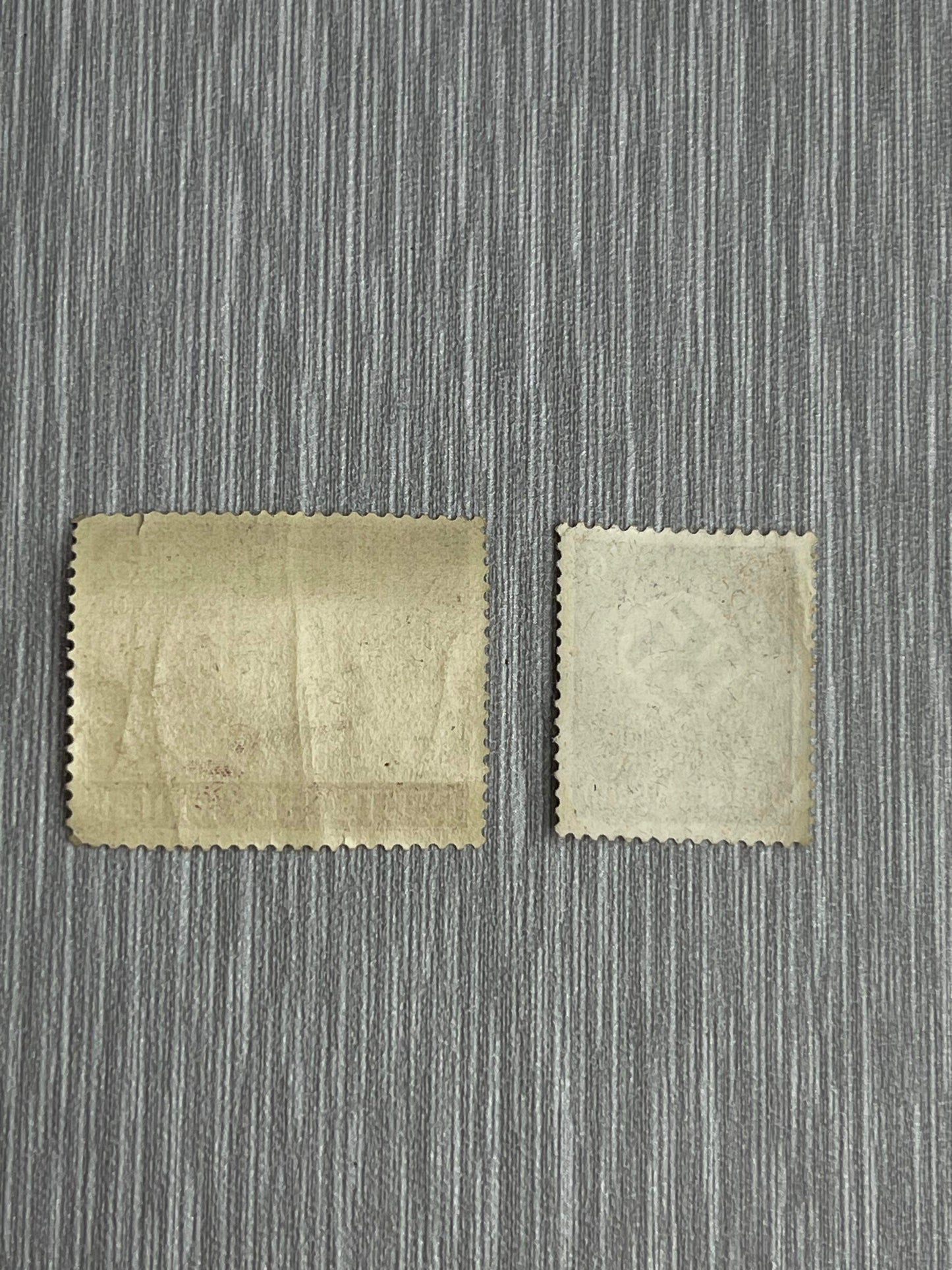 GERMAN WW2 1943 DEUTSCHES REICH 40PF PAZER IV & NATIONAL SYMBOL 6PF STAMP LOT