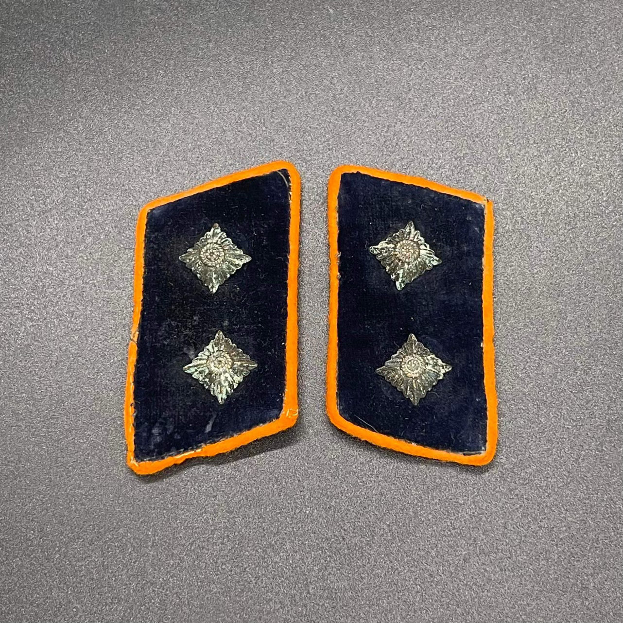 GERMAN WW2 DEUTSCHE REICHSPOST MATCHING COLLAR TABS