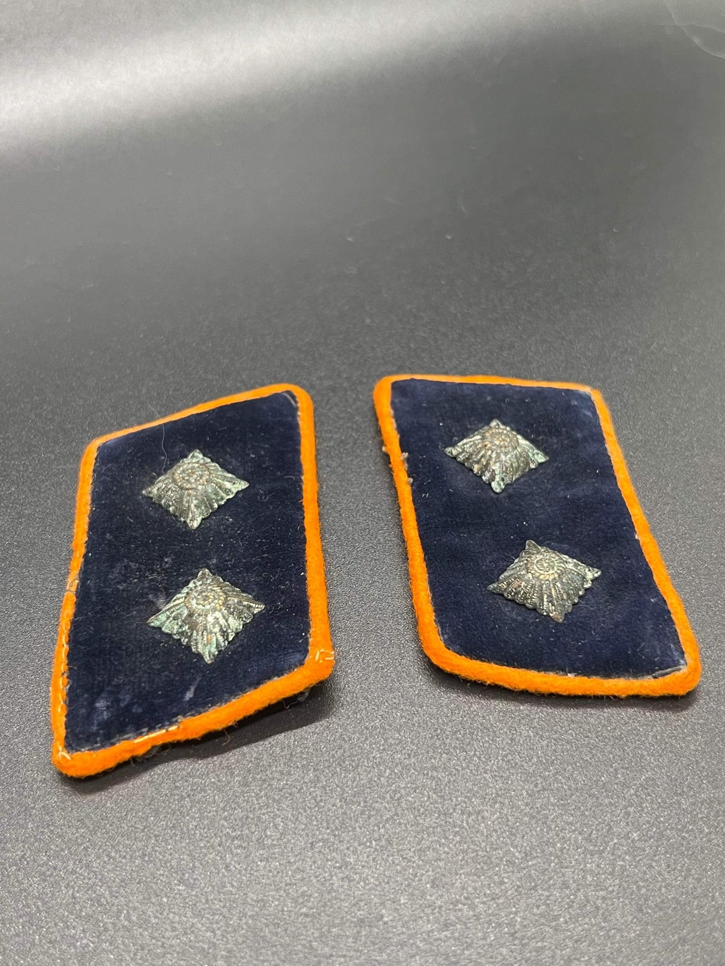 GERMAN WW2 DEUTSCHE REICHSPOST MATCHING COLLAR TABS
