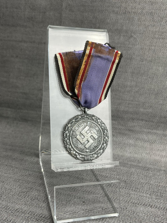 GERMAN WW2 RLB "REICHSLUFTSCHUTZBUND" MEDAL SECOND CLASS W/ RIBBON
