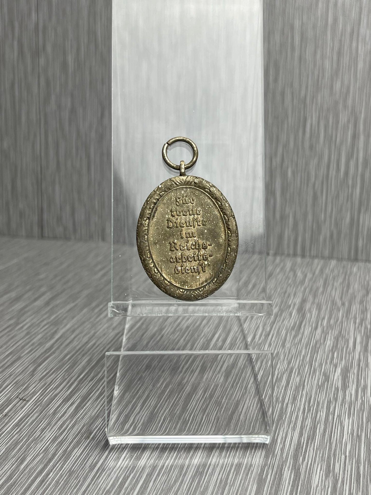 GERMAN WW2 RADWJ 18 YEARS LONG SERVICE MEDAL FOR WOMEN II CLASS SILVER GRADE