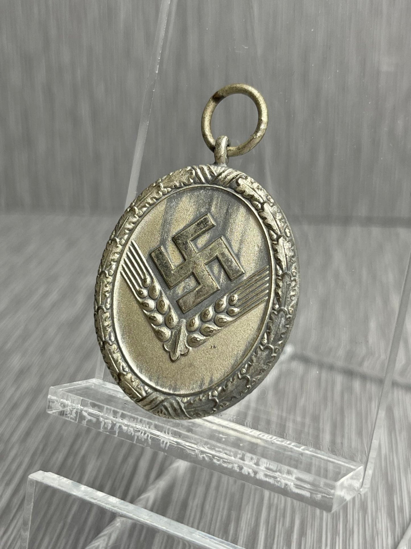 GERMAN WW2 RADWJ 18 YEARS LONG SERVICE MEDAL FOR WOMEN II CLASS SILVER GRADE